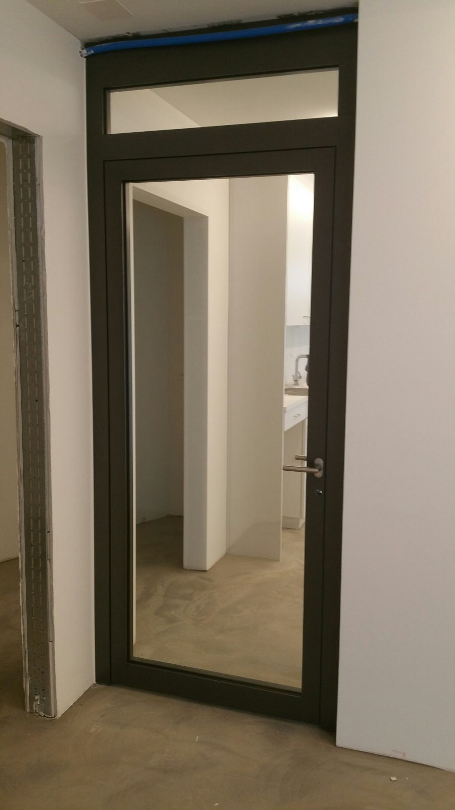 Innentüre, Glaspaneel