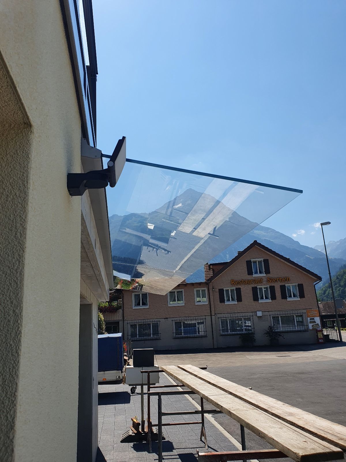 Vordach, EIngang