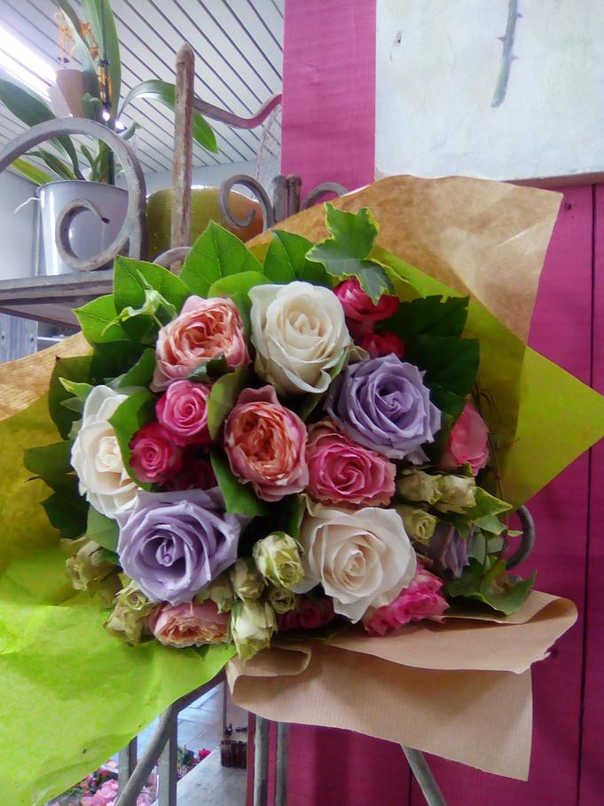 Bouquet de Roses à Lisieux
