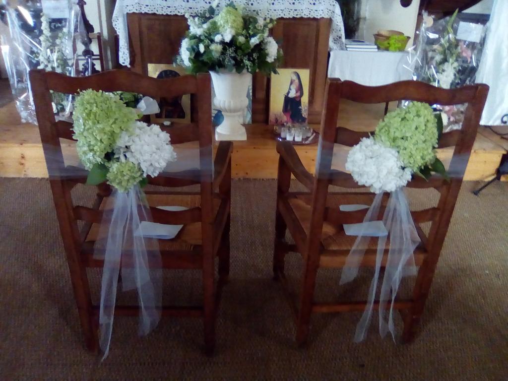 Décoration de chaises