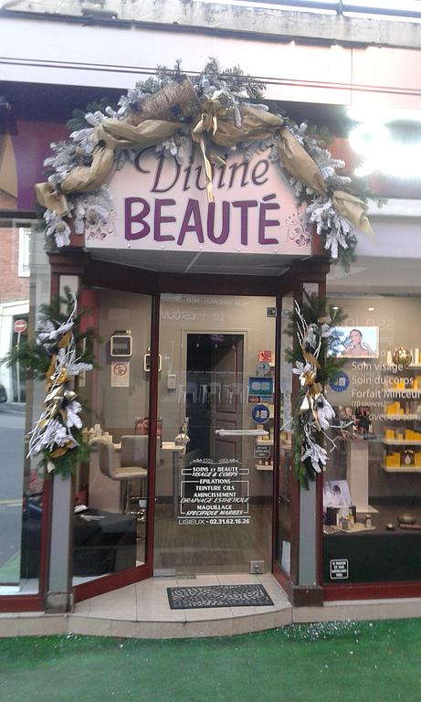 Notre magasin à Noël