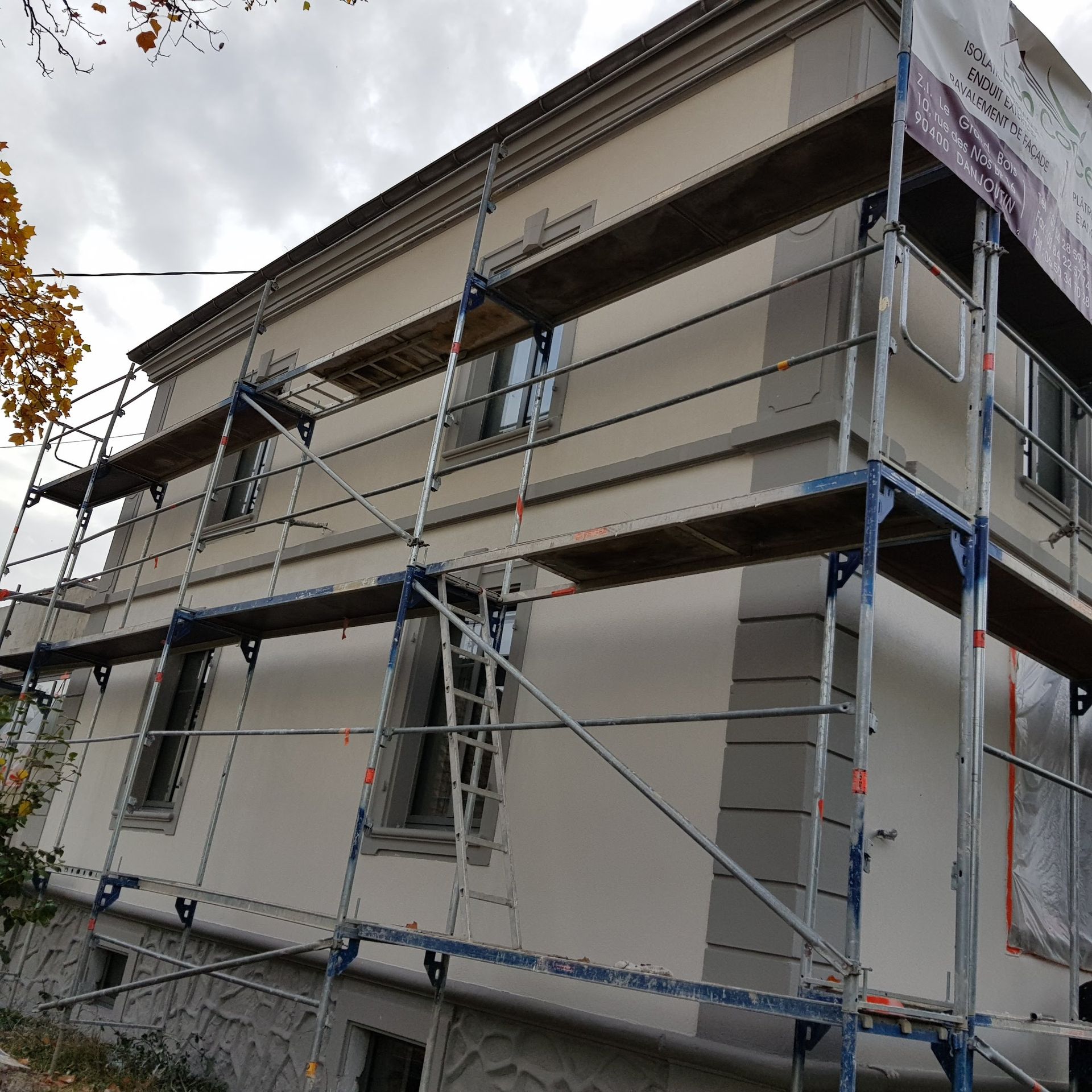 Echauffaudage de ravalement