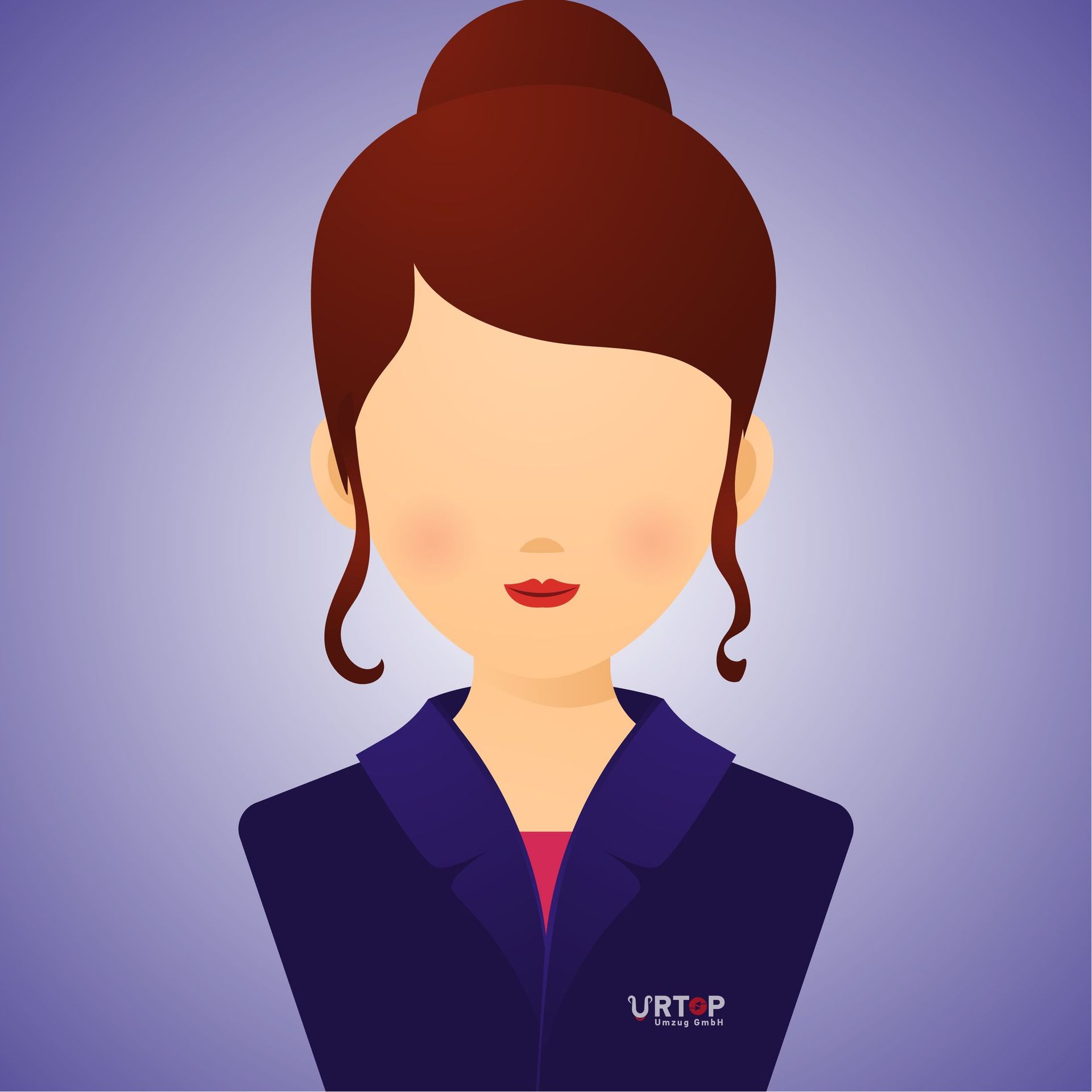 Die Silhouette einer Person ohne Gesicht auf weissem Hintergrund.