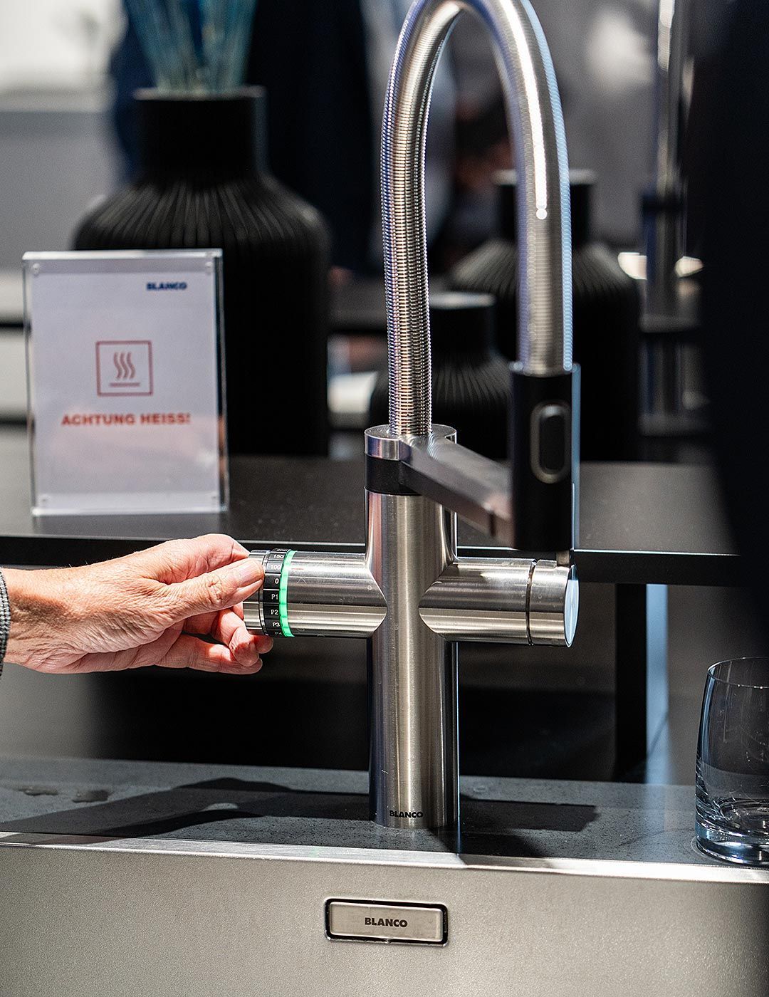 Filterarmatur Kalt- und Warmwasser