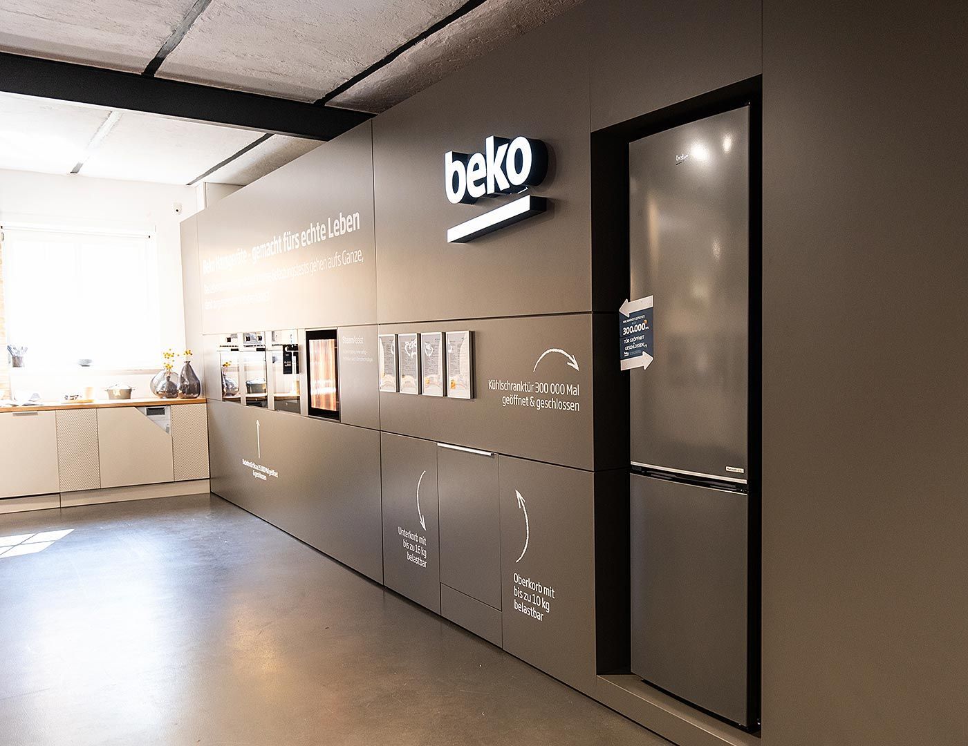 Belastungs- und Stresstests, um höchste Qualität und Langlebigkeit sicherzustellen - bei Beko