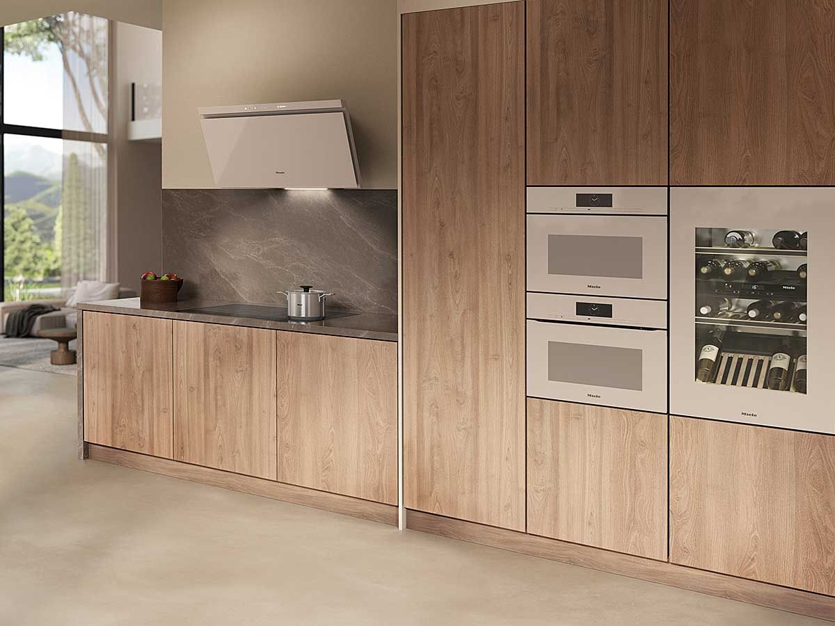 Miele-Küchengeräte in der neuen Farbe Pearlbeige