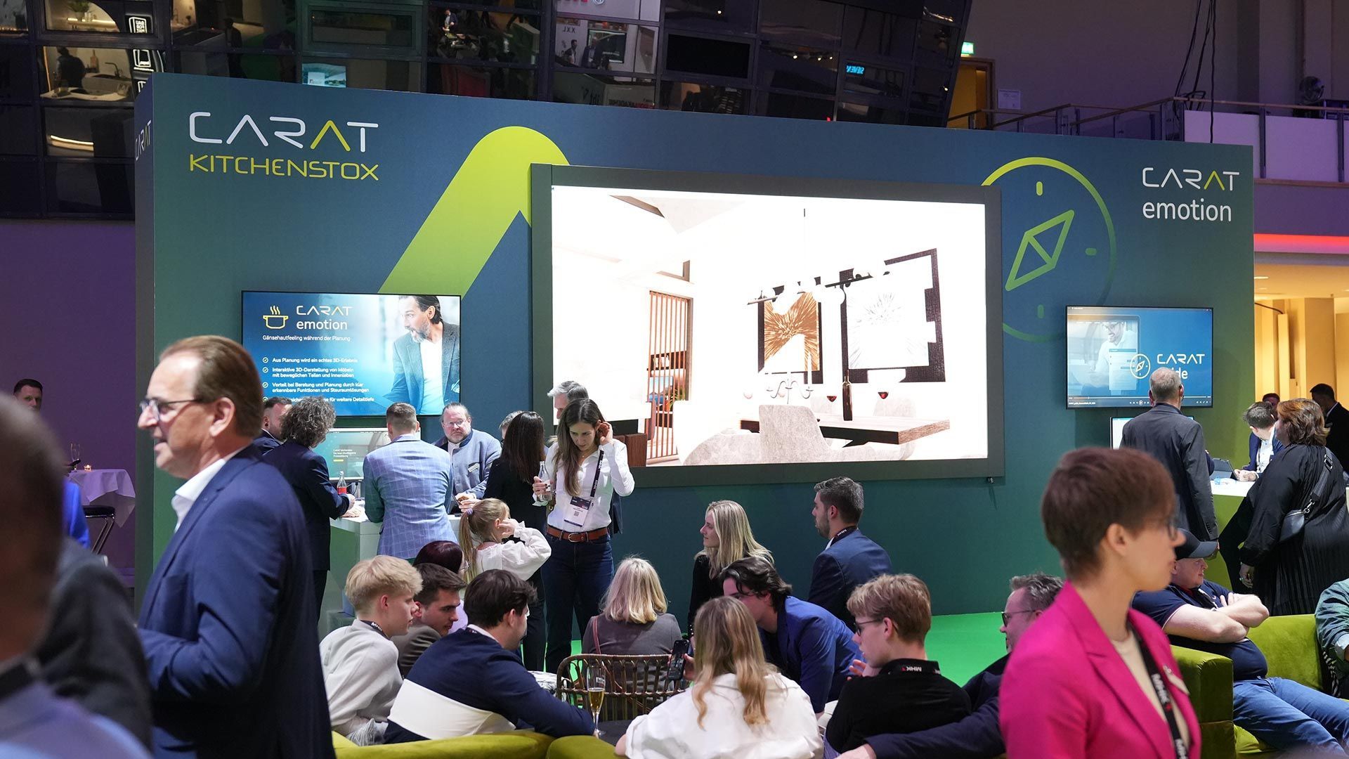 CARAT Messestand bei der MHK Hauptversammlung