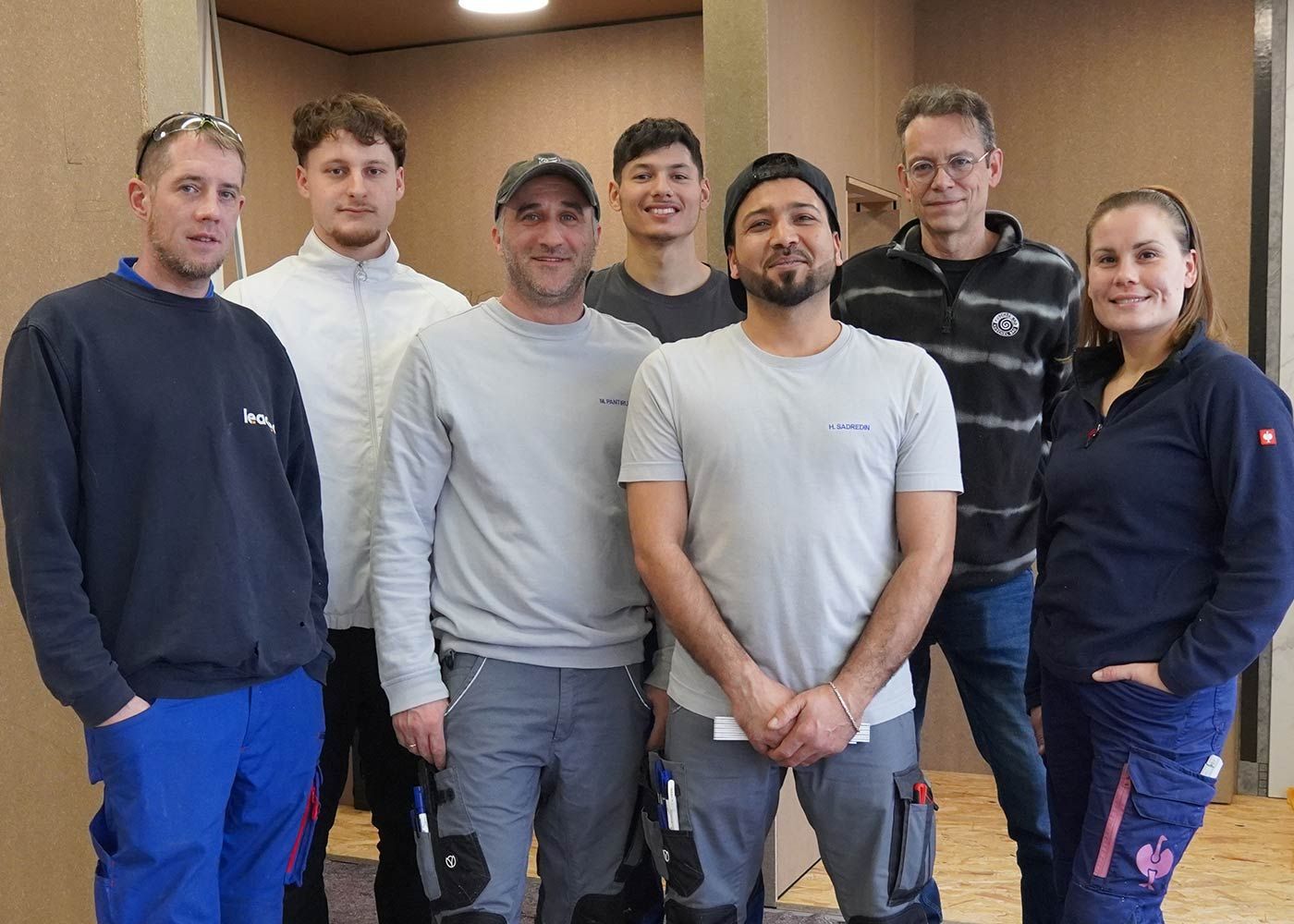 Schulungsteilnehmer bei bad & body