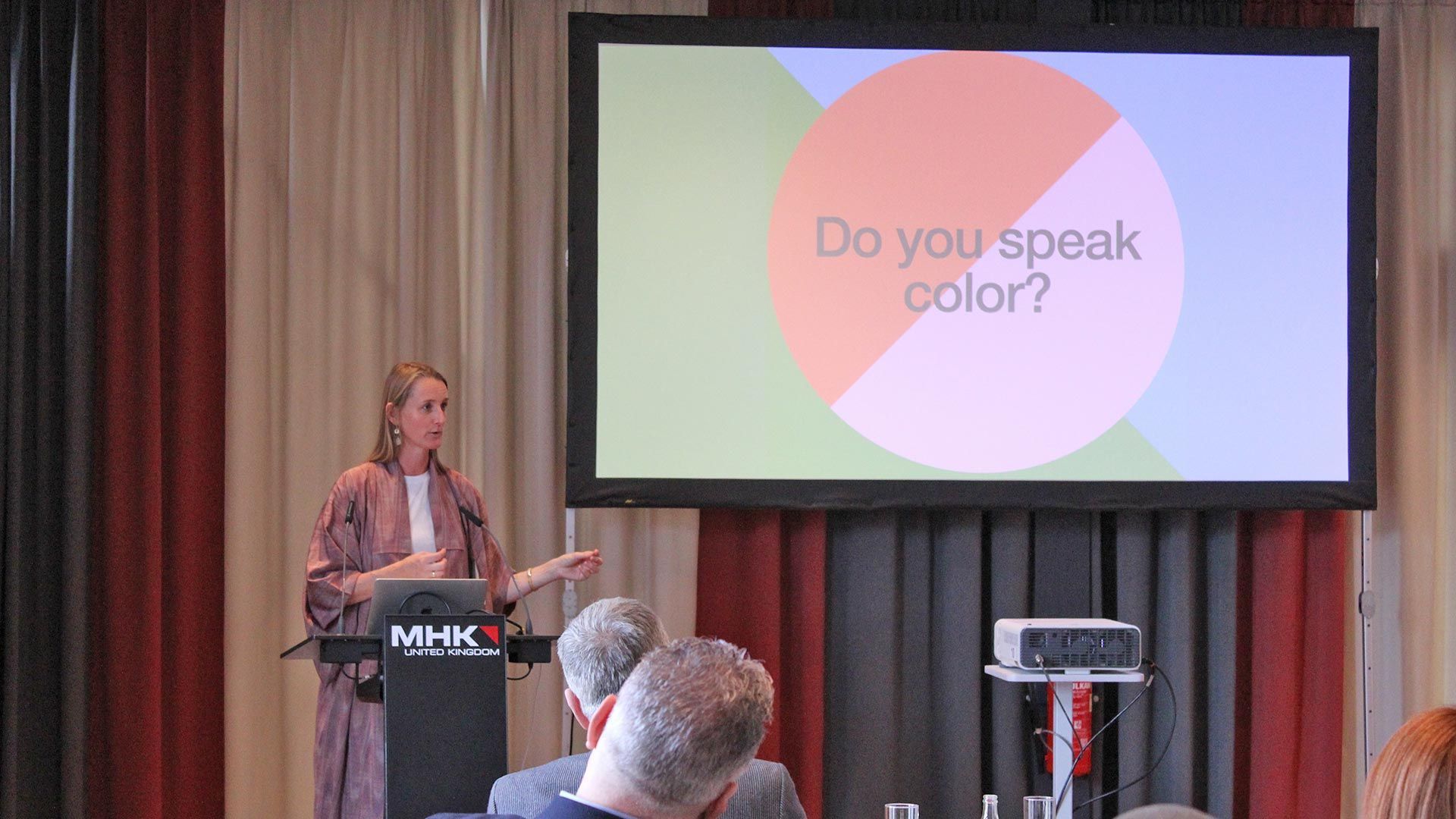 Judith van Vliet, the visionary behind The Color Authority, invited her audience to 
