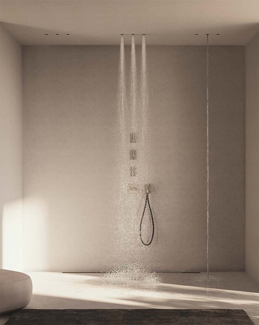 Waterdot, das neue Duschsystem von Fima Carlo Frattini