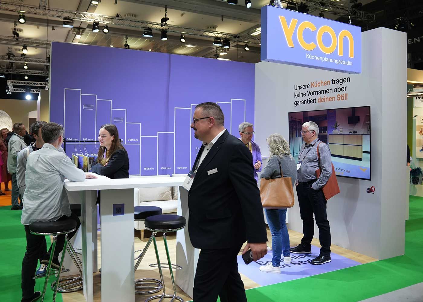 YCON Messestand