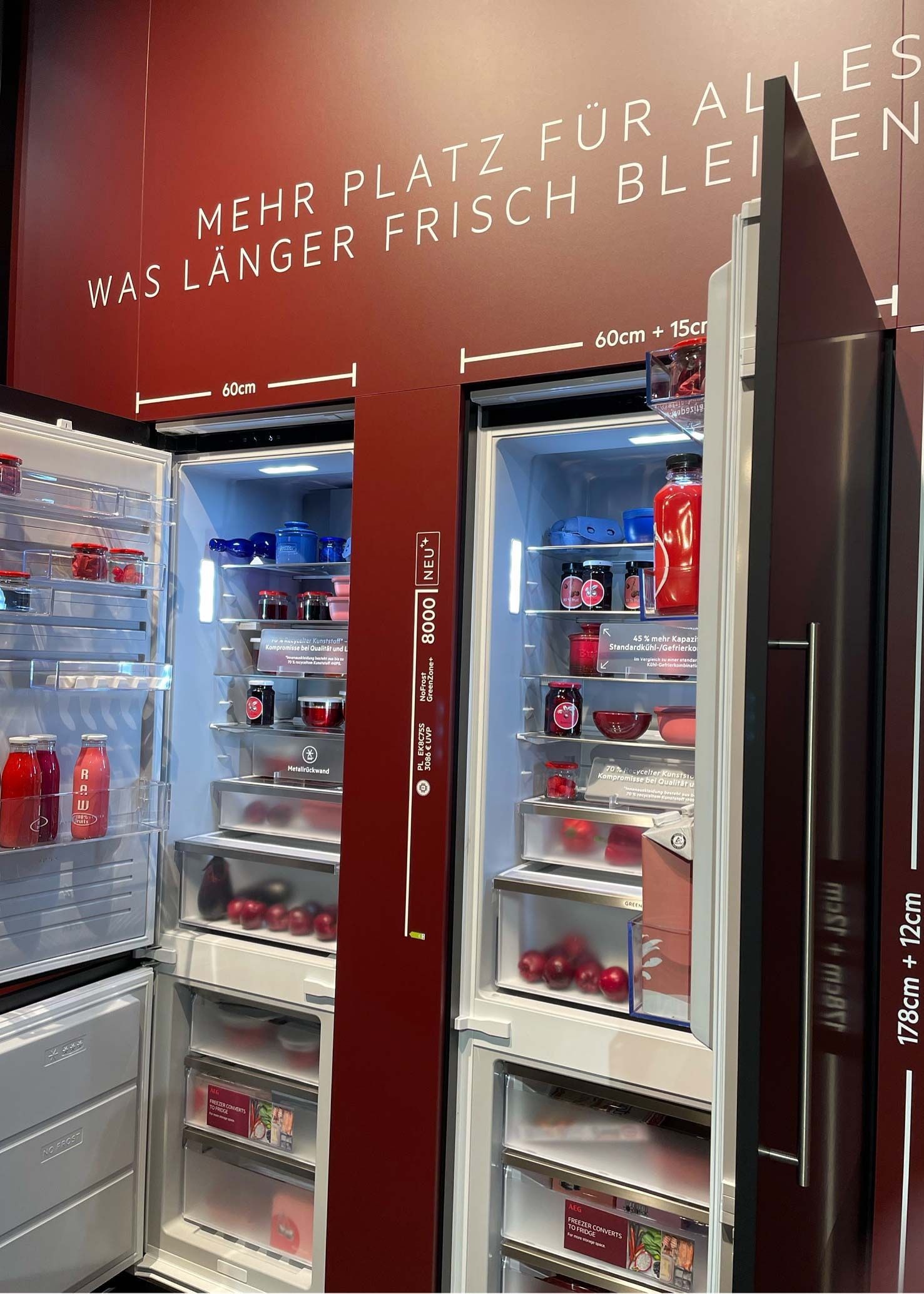 Kühlschrank mit KI-Cool-Assist-Funktion