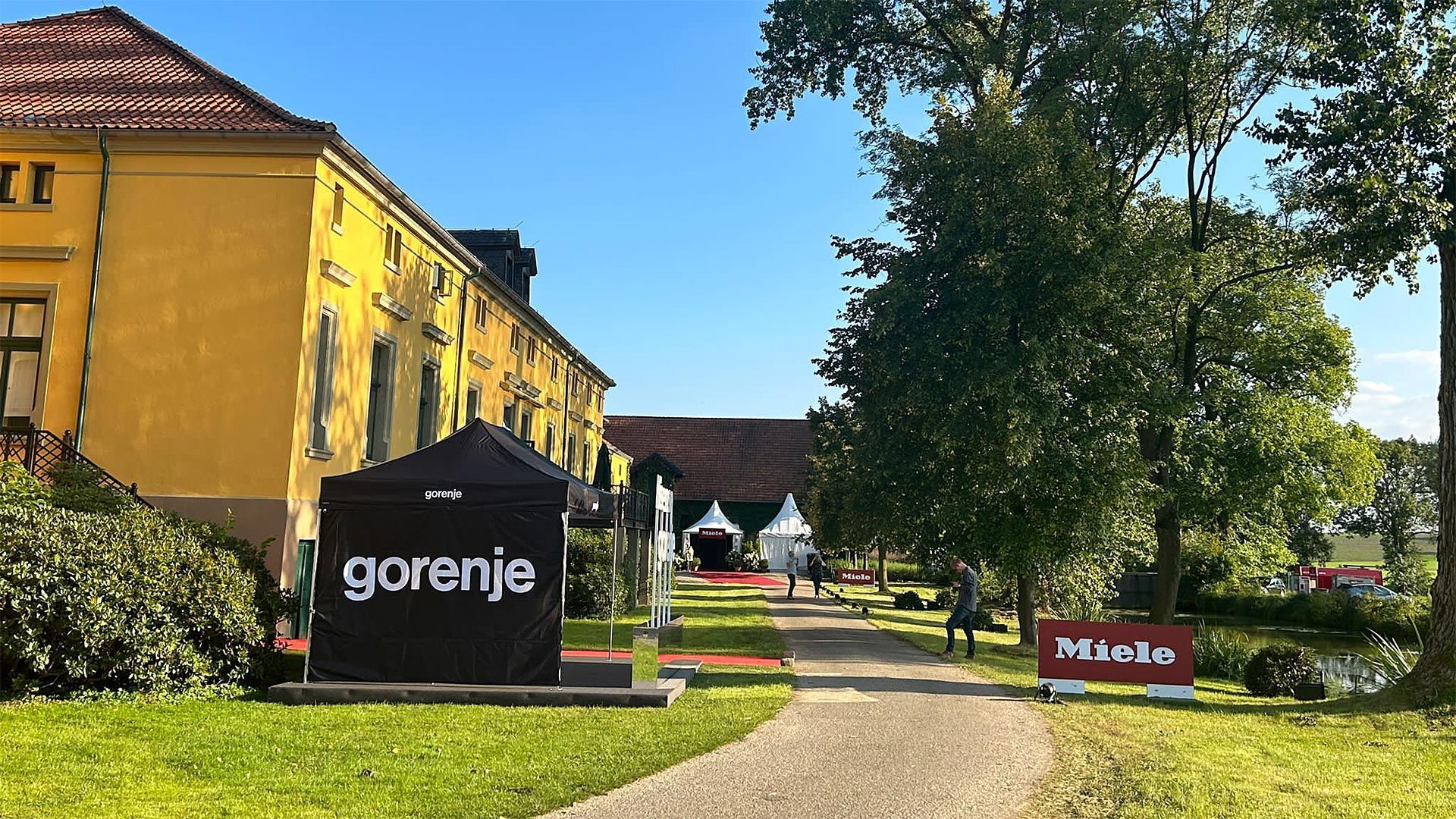 Gorenje und Miele auf Gut Böckel