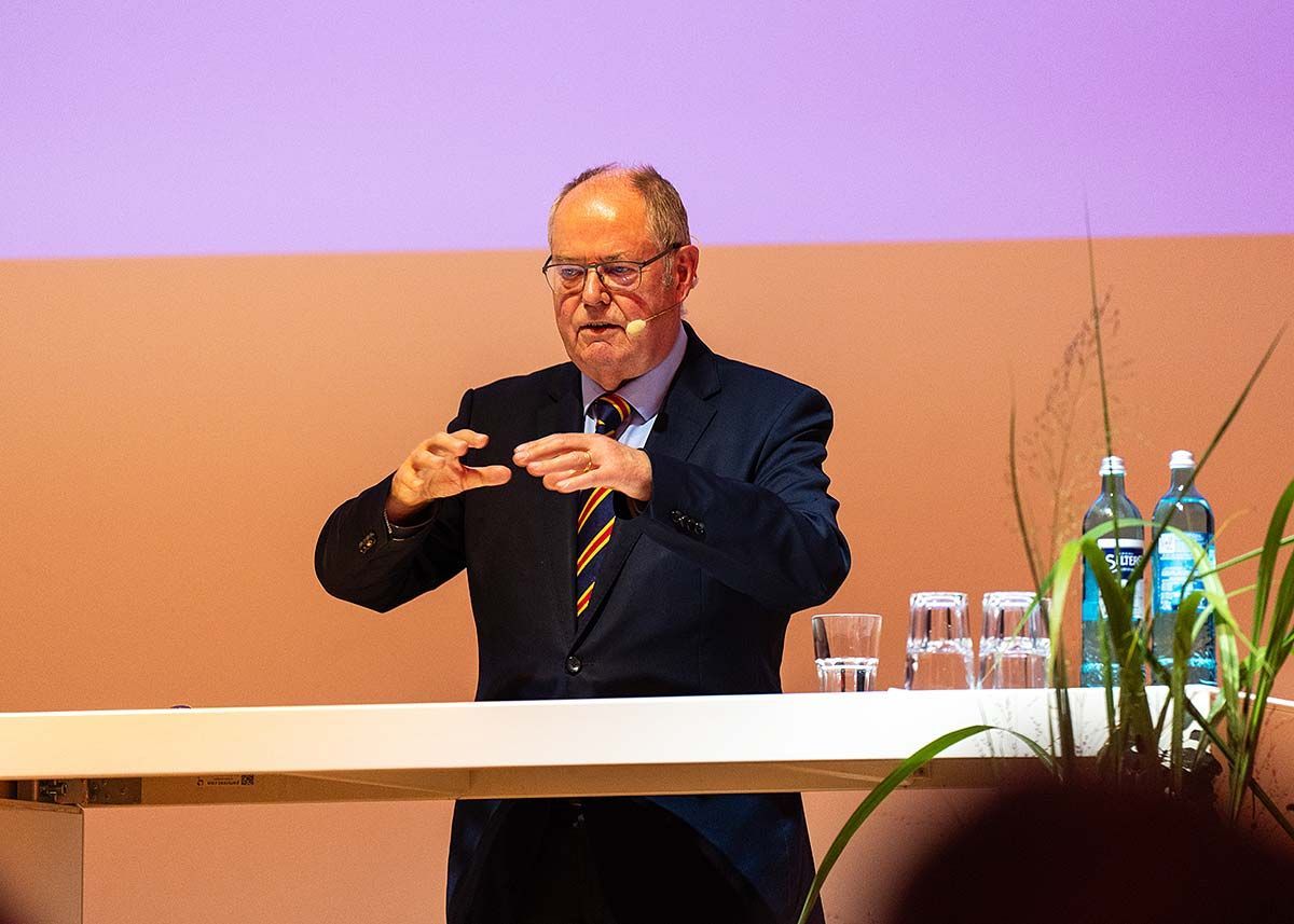 ehemaliger Finanzminister der Bundesrepublik, Peer Steinbrück