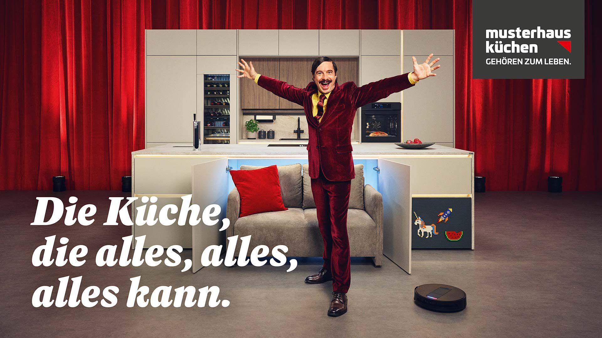 musterhaus küchen: „Küche, die alles, alles, alles kann“ 