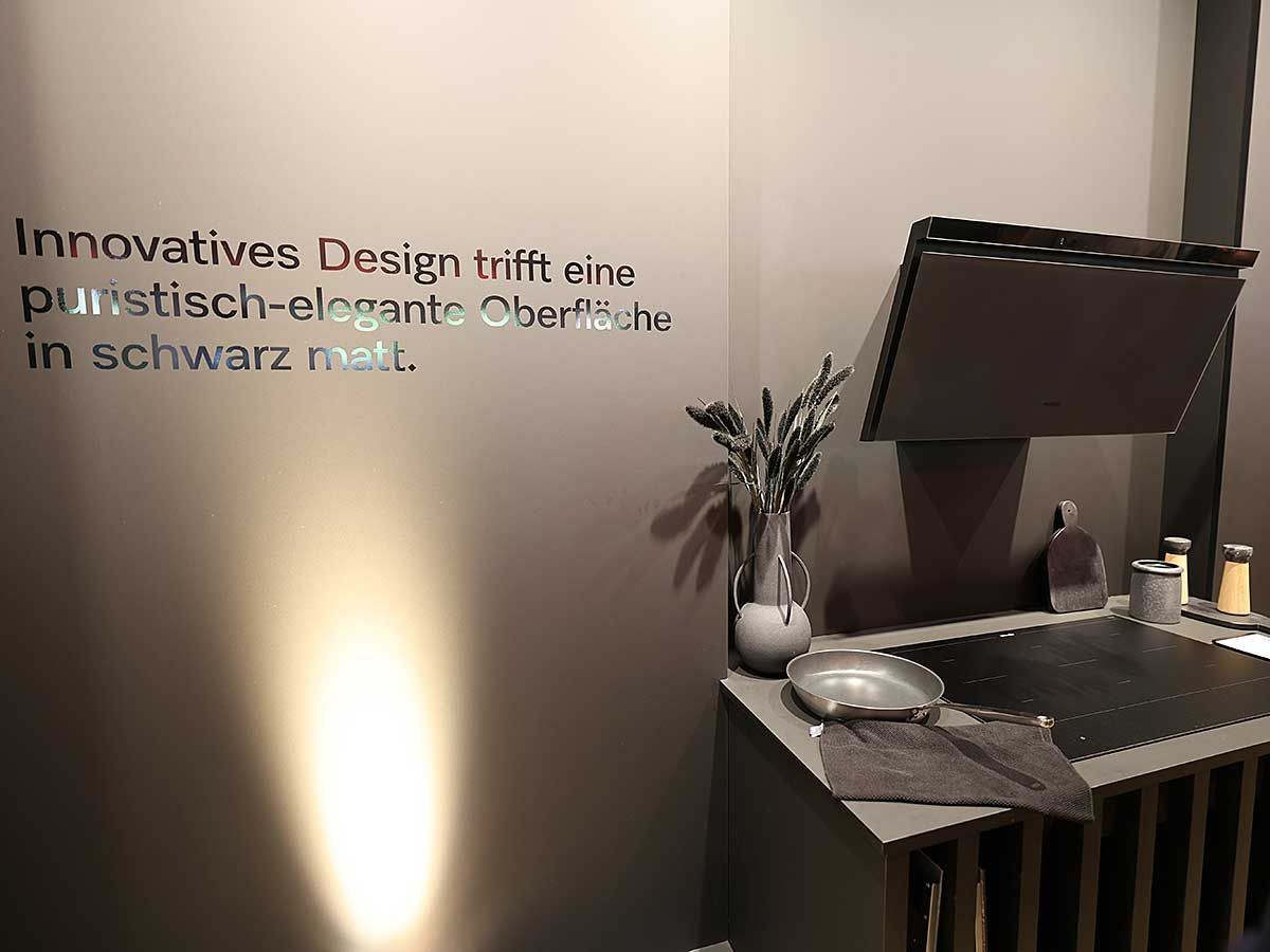 Glaskeramikkochfeld inklusive Muldenlüfter