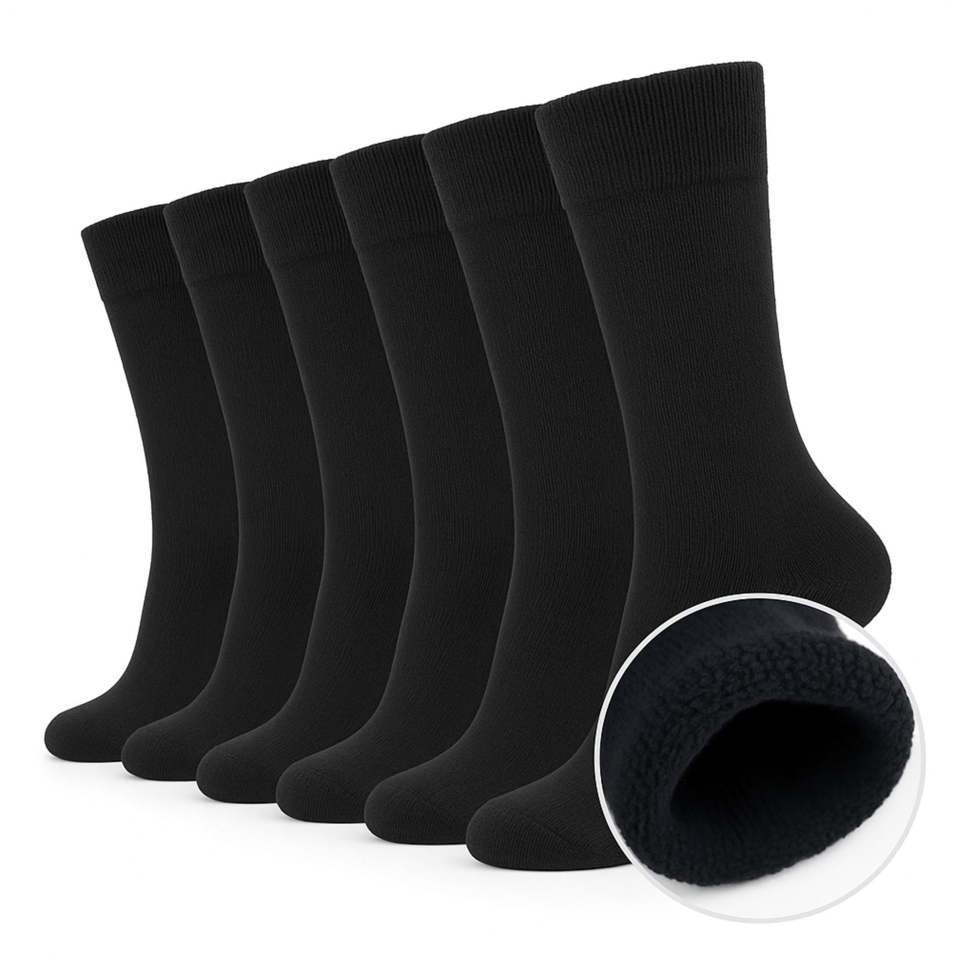 Legging térmico para hombre 300 DEN - talla única interior afelpado y cálido - ropa interior térmica elastica y cómoda para invierno