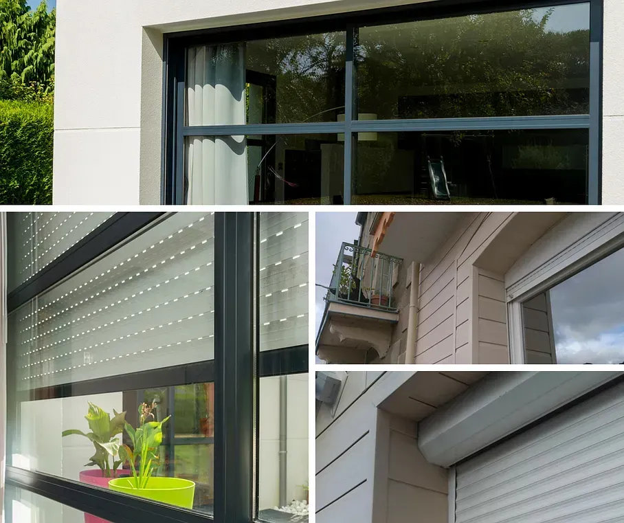 Ensemble de volets réalisées par Areno