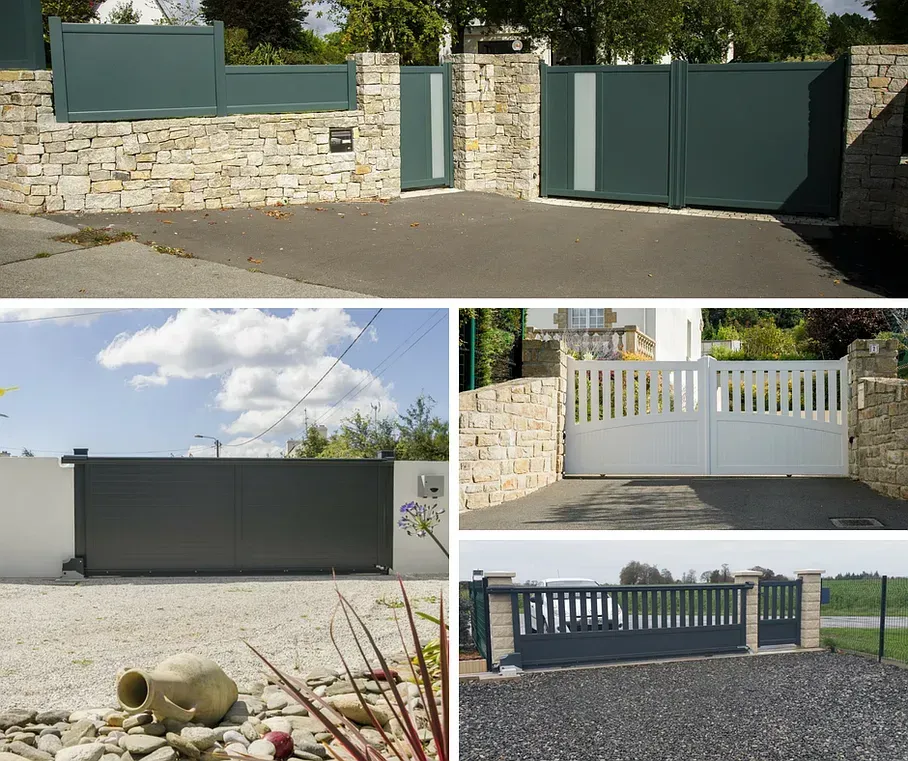 Ensemble de portails & clôtures réalisées par Areno