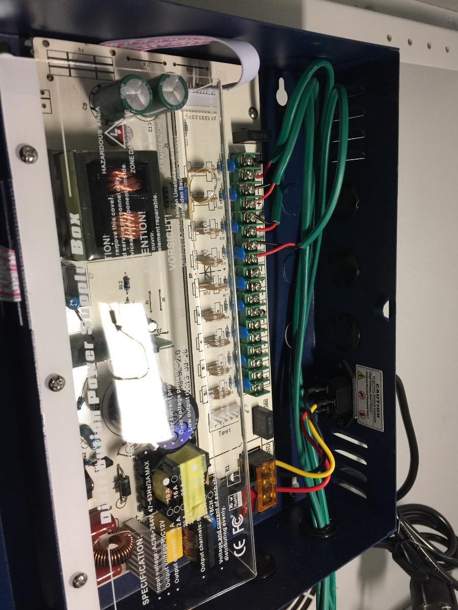 Tableau pour la vidéosurveillance