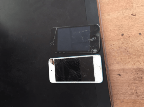 Réparation d'écran de portable