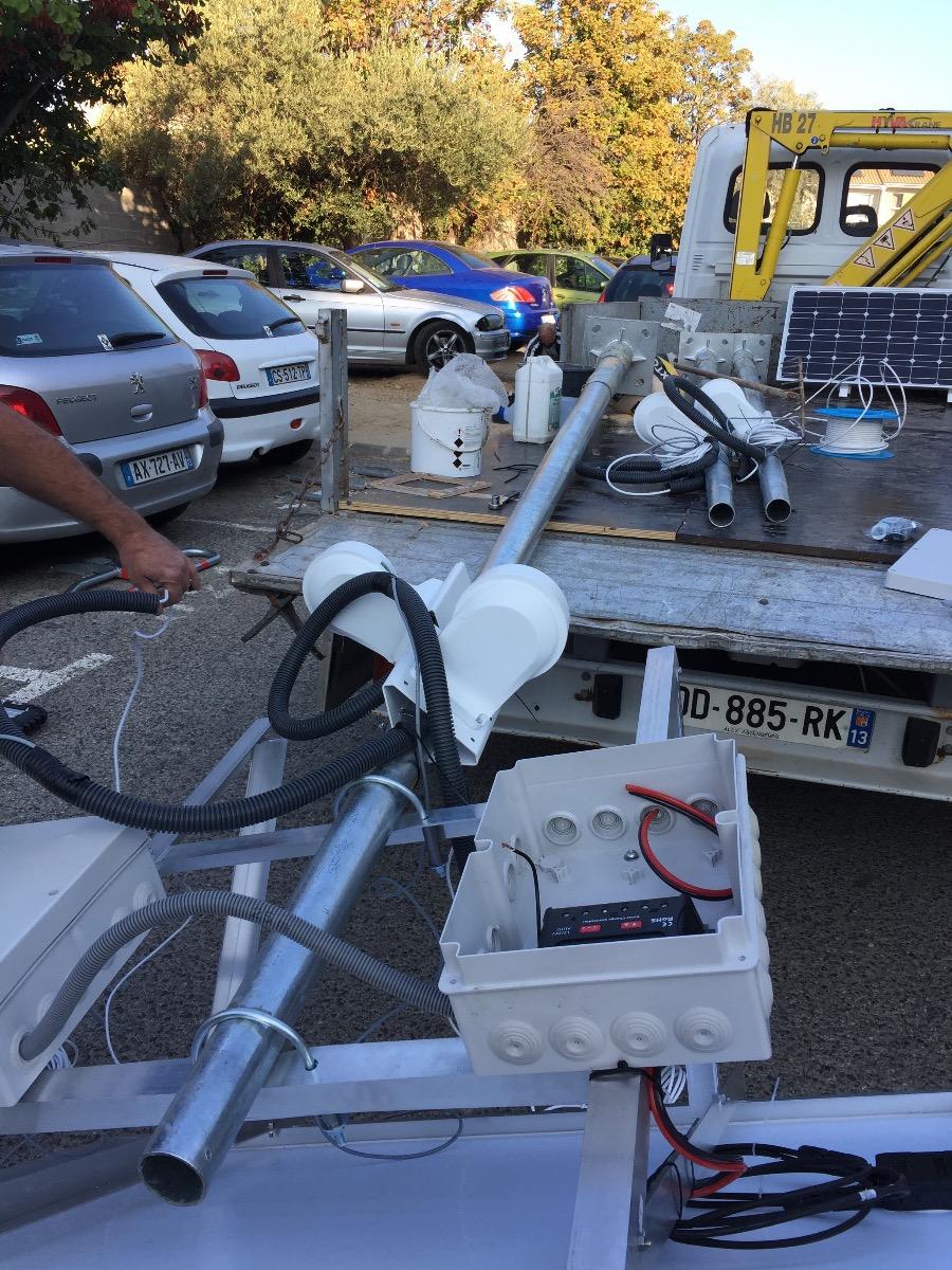 Vidéosurveillance énergie solaire