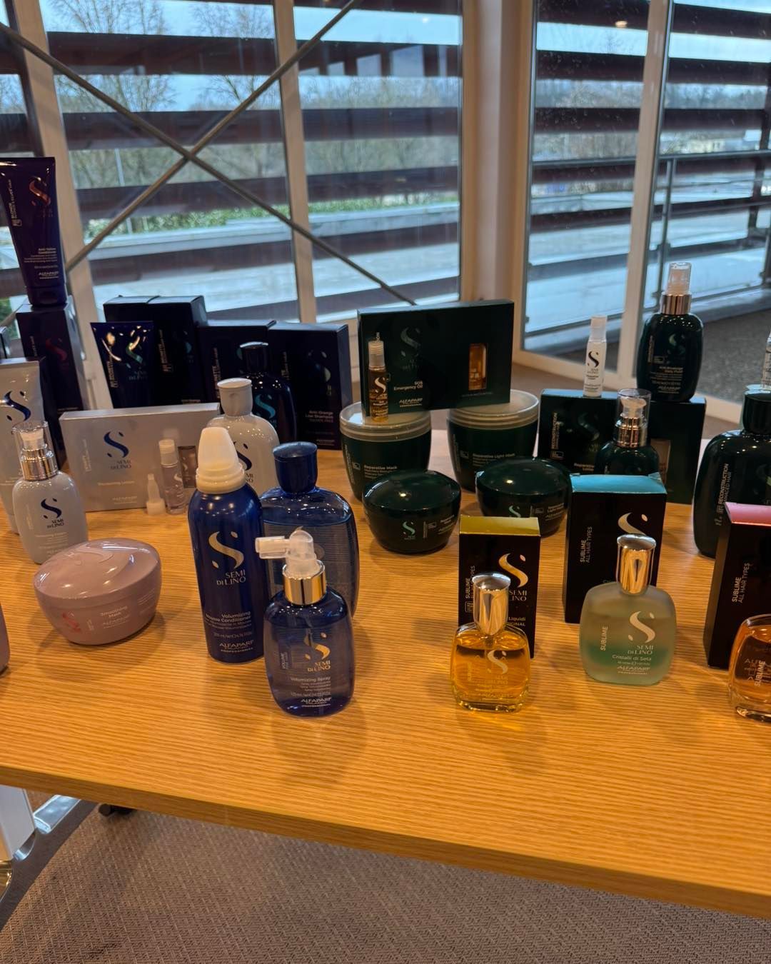 Gamme professionnelle de produits capillaires