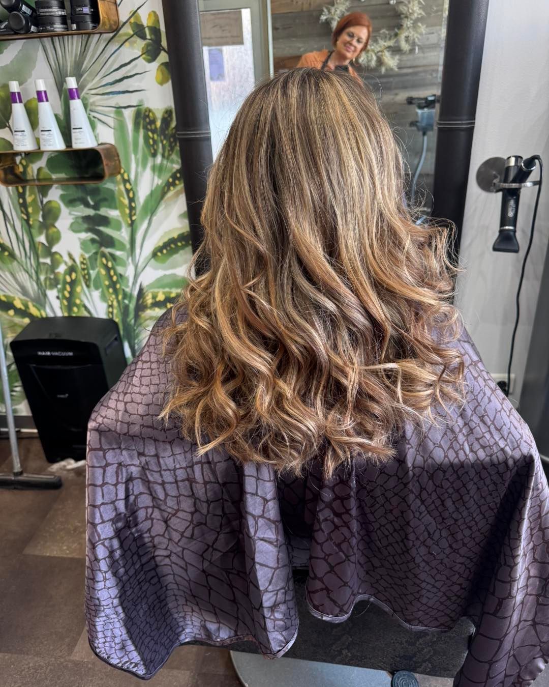 Cheveux longs avec boucles anglaises