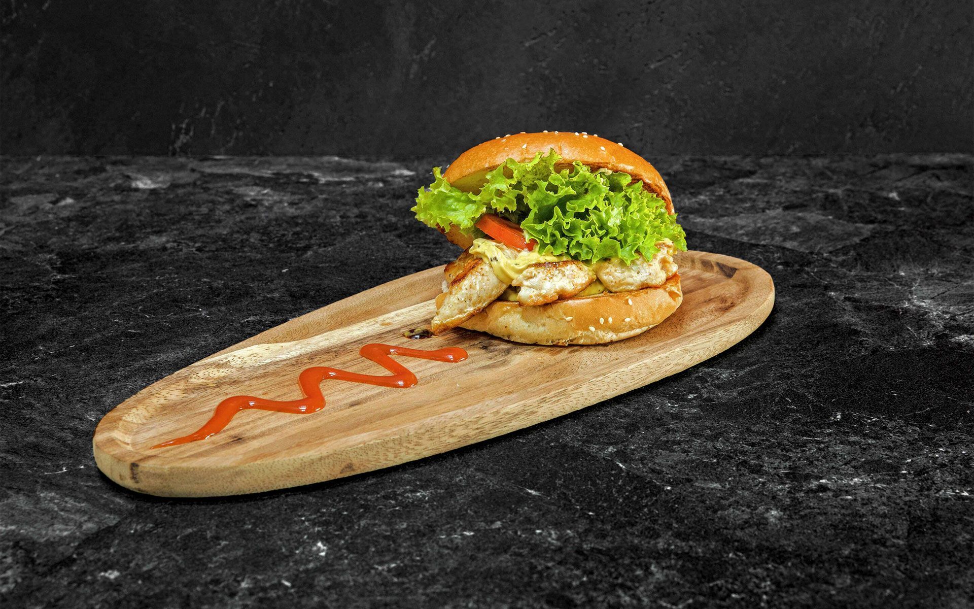 Burger vom Etmanus Burger