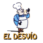 Chef con gorro blanco y delantal haciendo un gesto de "vale" sobre el texto "El Desv&iacute;o".