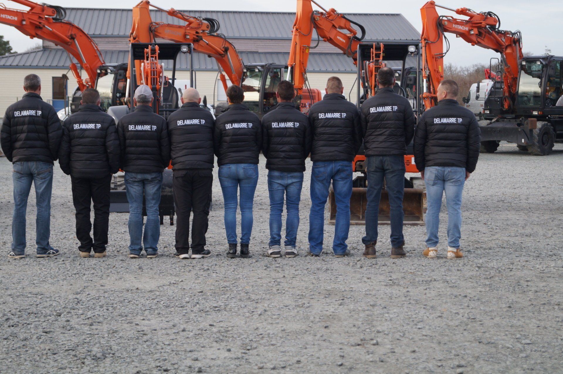 Équipe de terrassiers