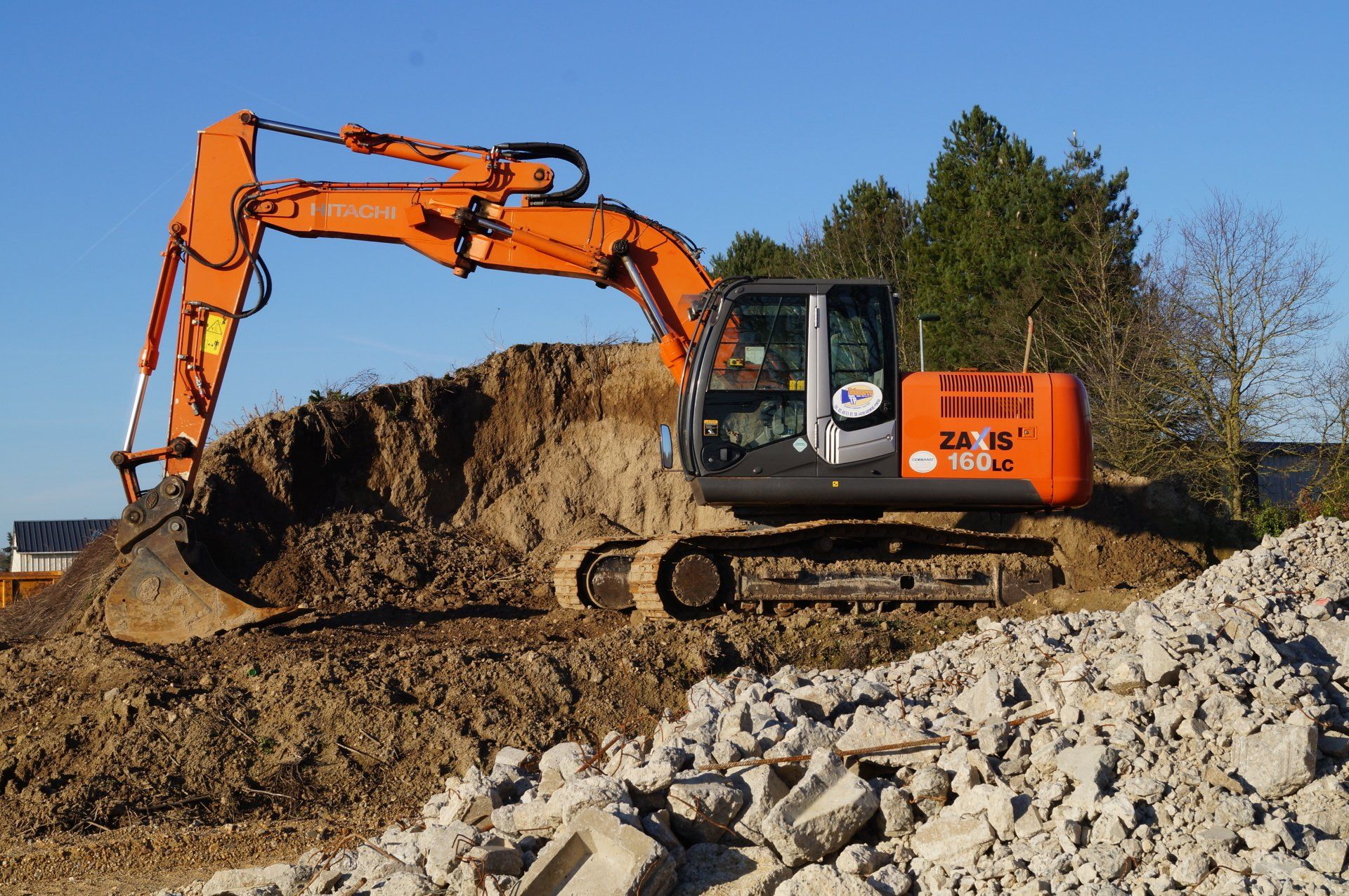 Travaux de terrassement