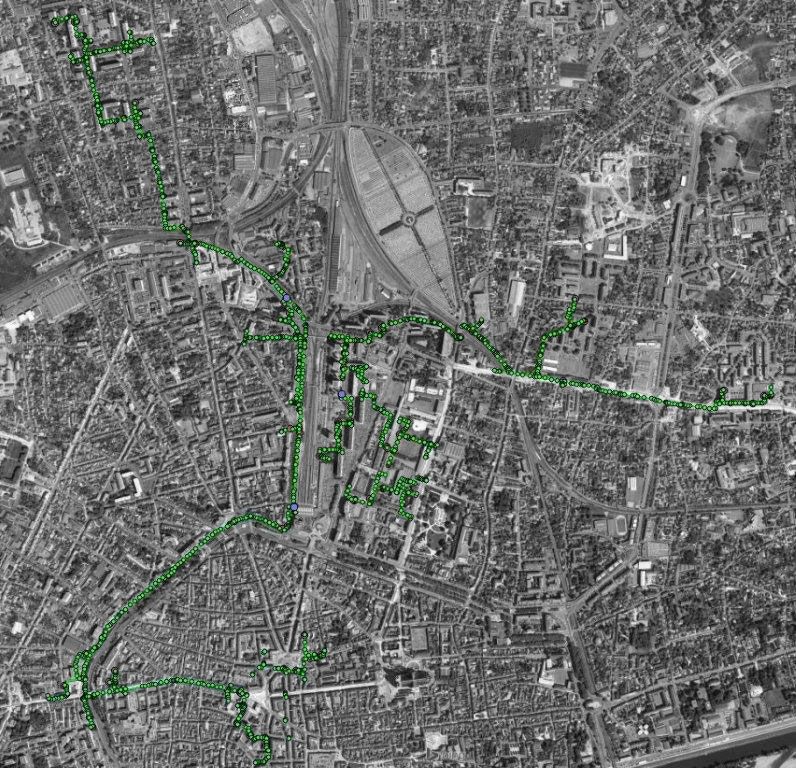 Cartographie détaillée