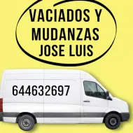 Furgoneta blanca con número de teléfono 644632697, fondo amarillo con texto 