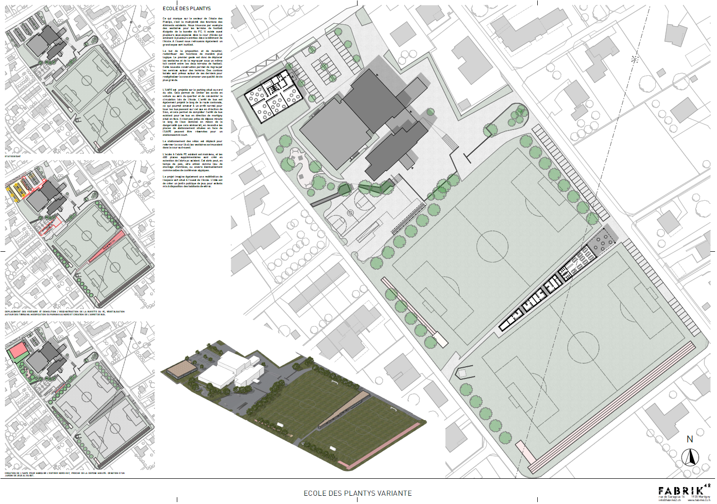 Concours UAPE - plan 3d - extérieur