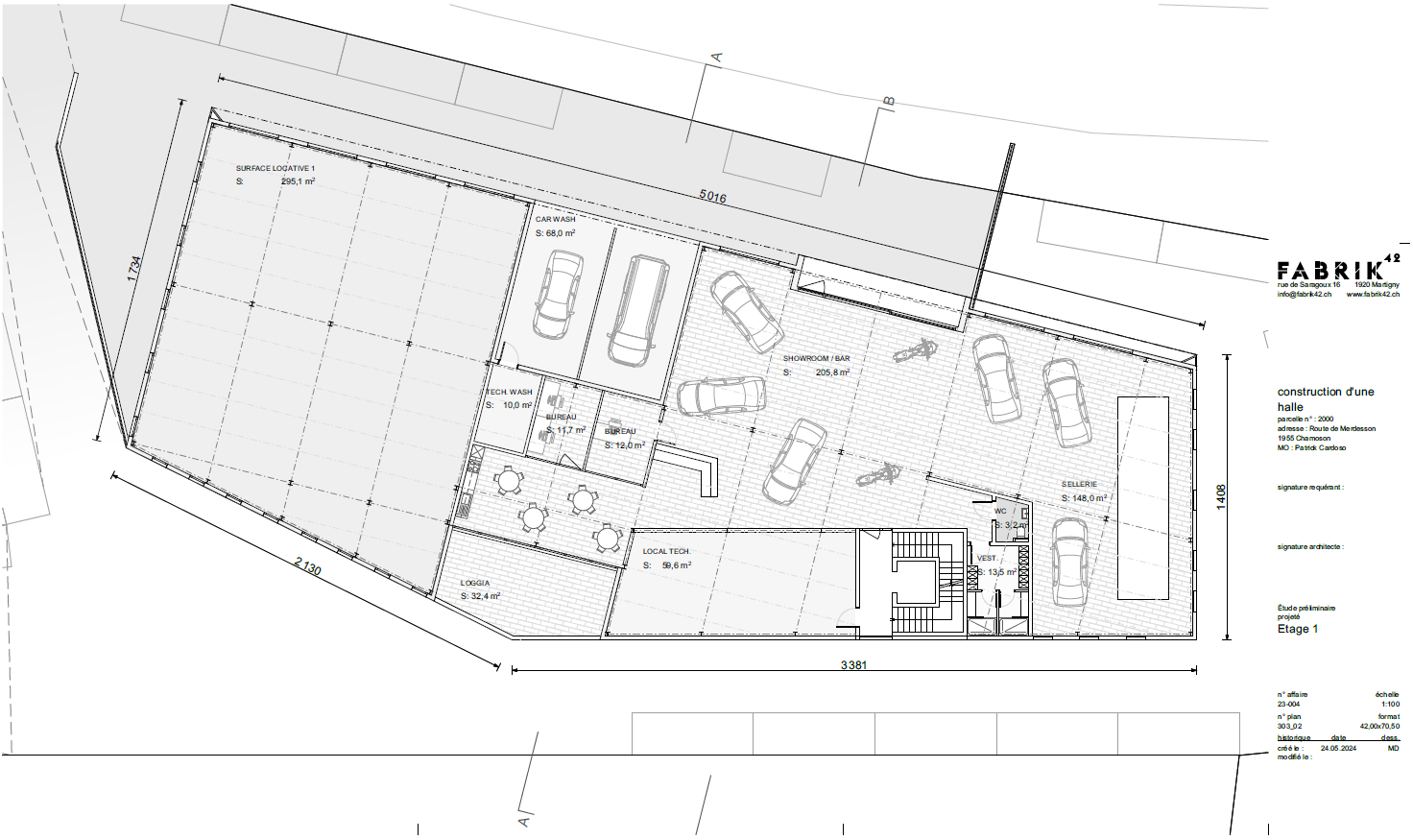 Carrosserie Car Design - Fabrik42 - plan - projet 3d