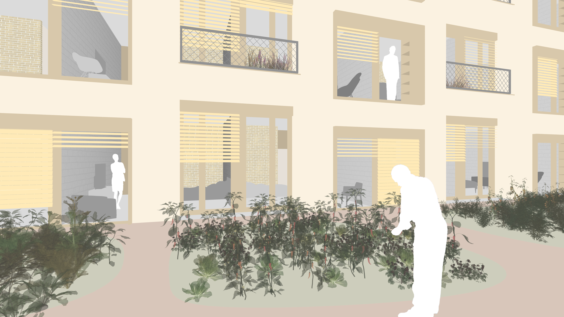 Le castel - projet architecture