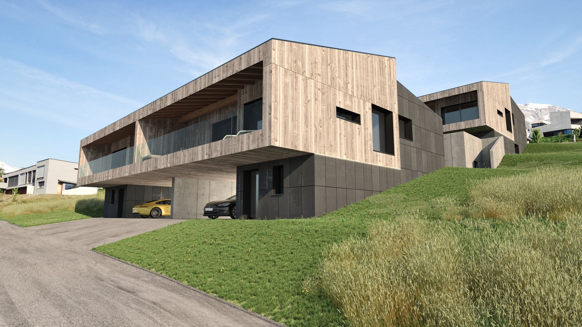 Clos des condemines - vue extérieur