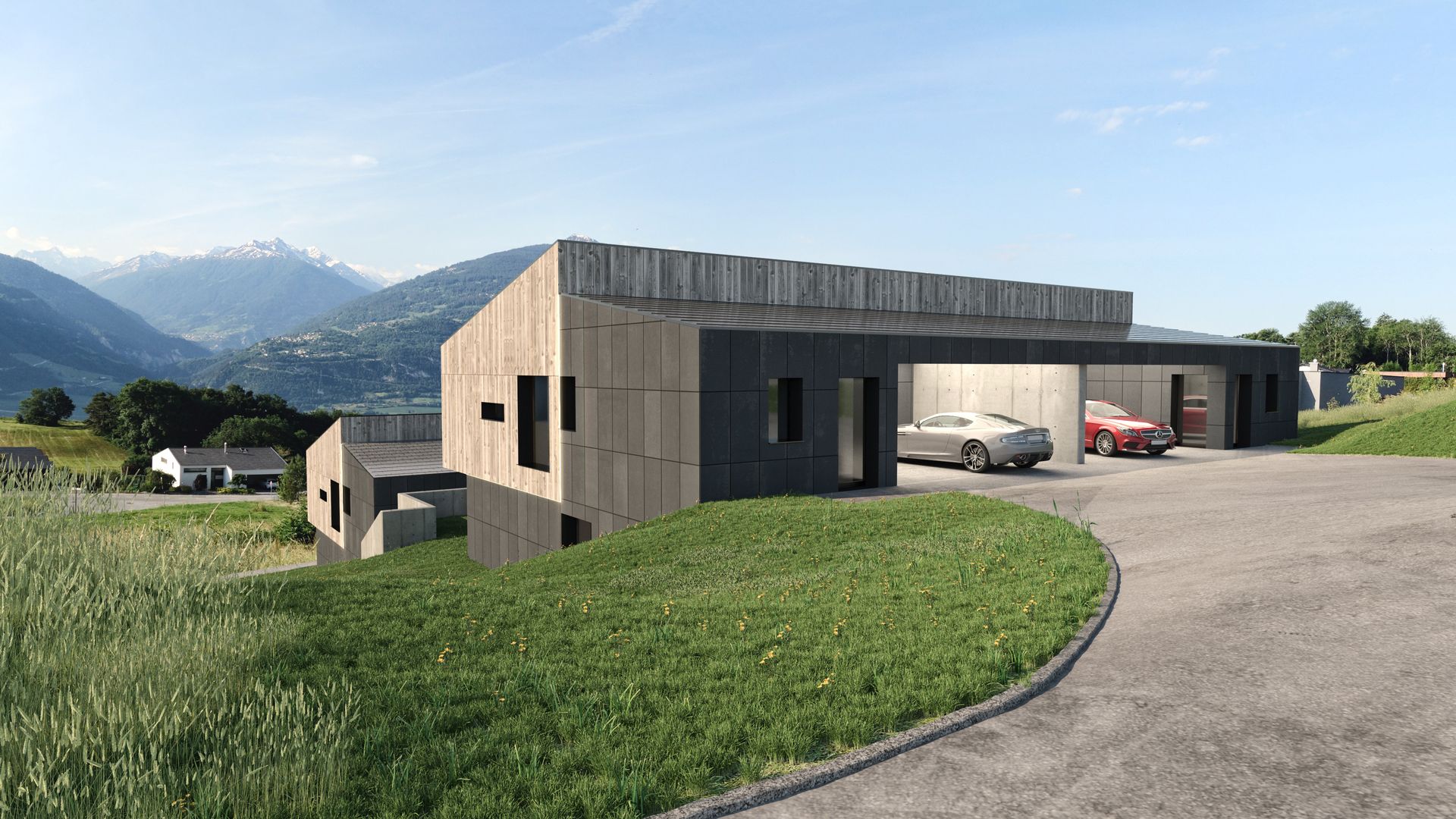 Clos des condemines - Fabrik42 - projet architecture - extérieur