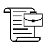 Icon Dokument und Aktentasche