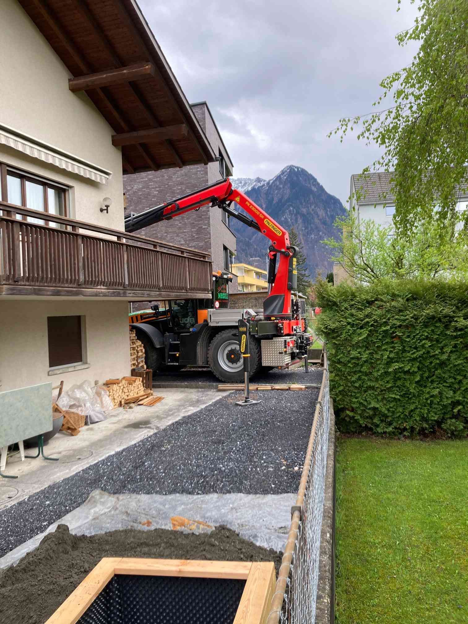 Horst Negele, Transportanstalt