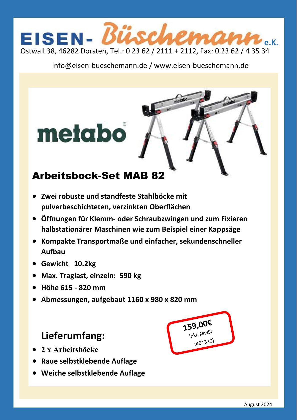 Flyer Metabo