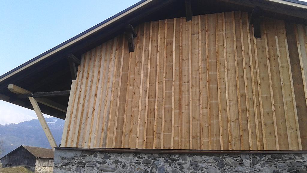 Bardage de vieille ferme