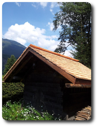 Couverture traditionnelle en tavaillon