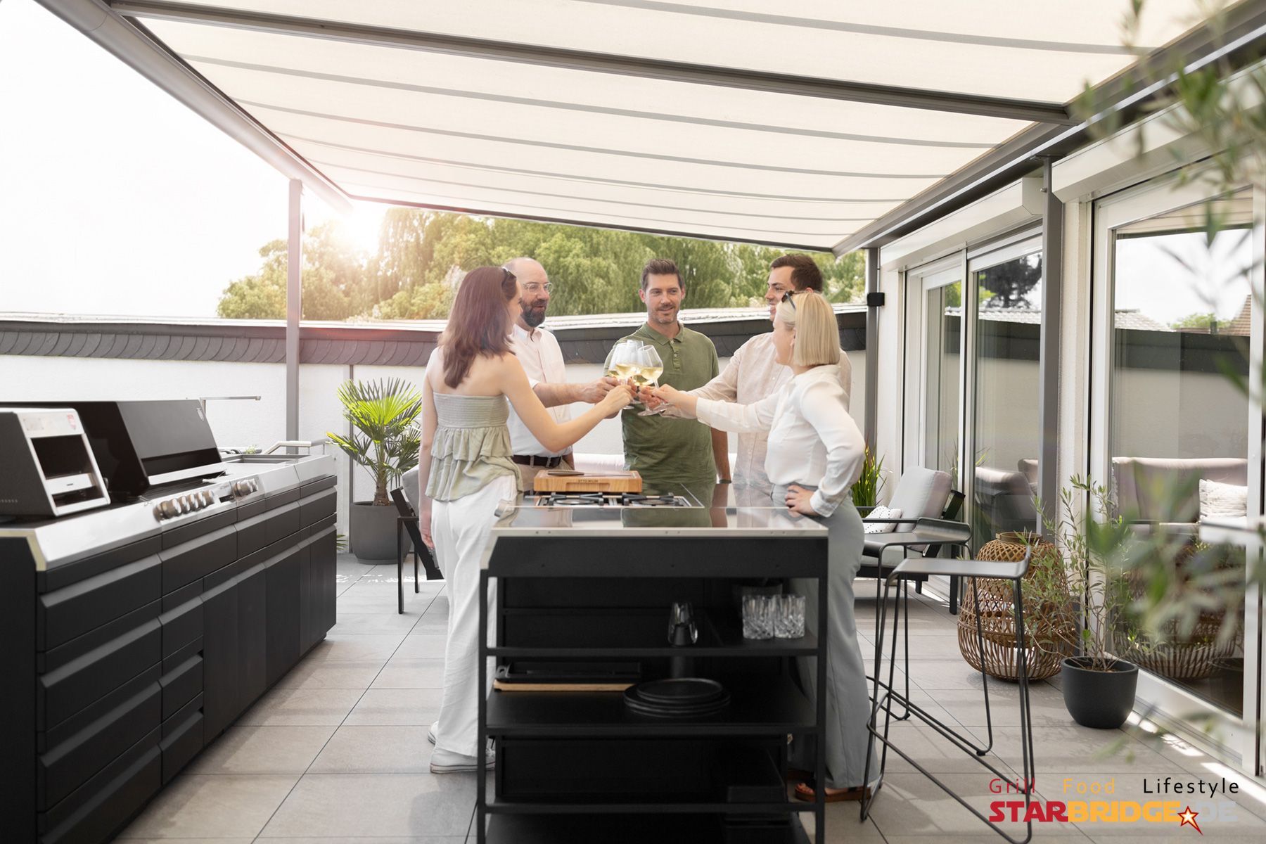 Terrasse als Wohlfühlort