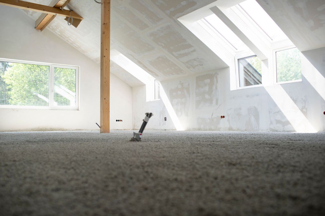 Combles aménagés avec des menuiseries