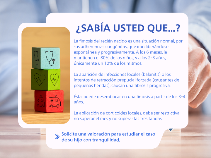 Infografía médica en español sobre autismo con bloques de colores y el texto “¿Sabía usted que…?”
