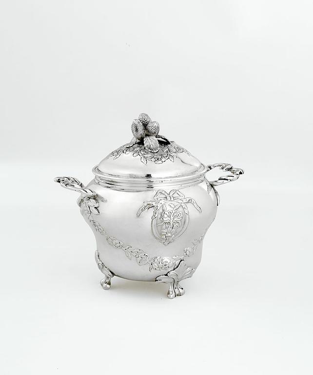 Sucrier en argent Marseille XVIIIème