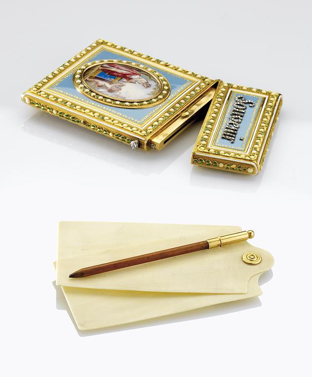 Étui Souvenir d'Amitié Paris XVIIIème