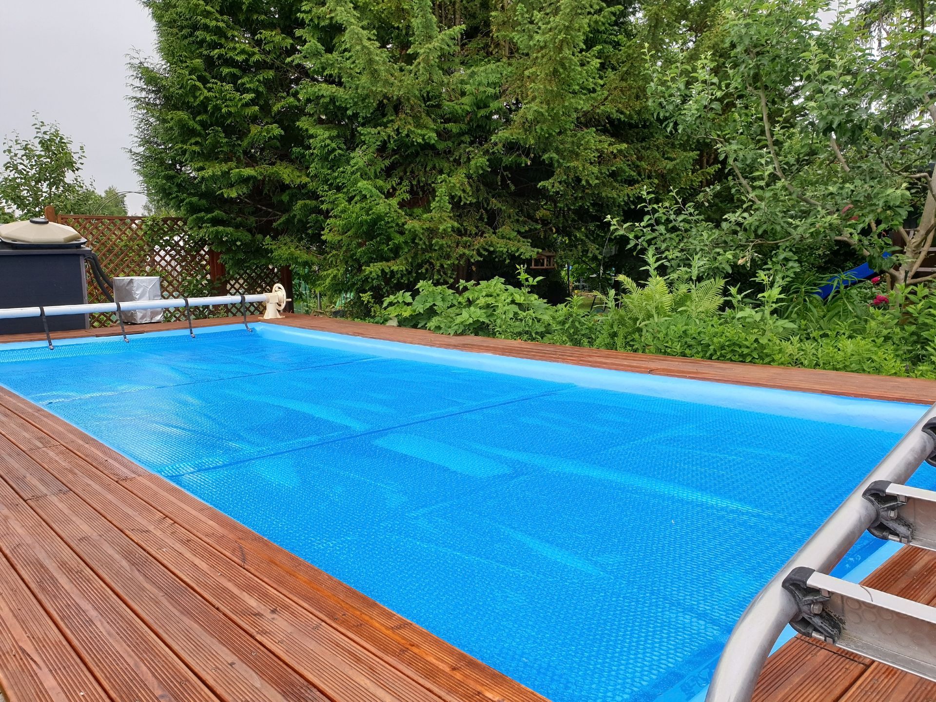 Bâche de piscine